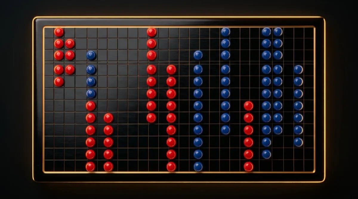 Lưới lịch sử kết quả các ván baccarat