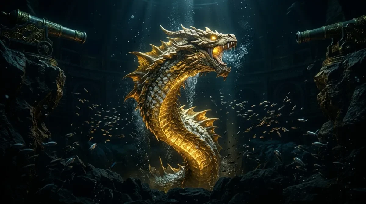 Boss rồng biển khổng lồ xuất hiện giữa màn chơi bắn cá